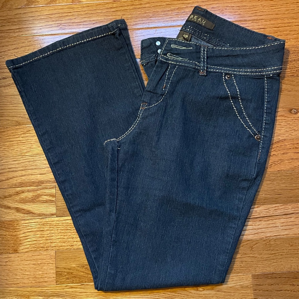 Beau Dawson Jeans, Size 6 Petite, Blue